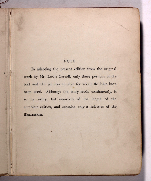 michaelmoonsbookshop:Rare Little Folks Edition of Through the looking glass and what Alice found the