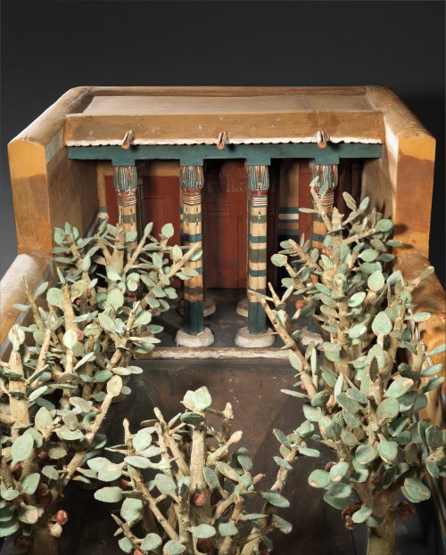historyarchaeologyartefacts: A funerary model of a garden, dating to the Eleventh dynasty of Egypt, 