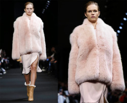 system2: Anna Ewers at Altuzarra F/W 2015.