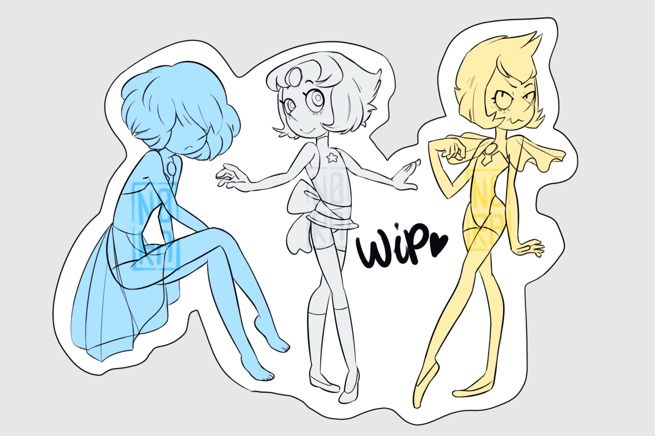 n0rara:  coming soon: 3 stickers with the babs separate and 1 big all together! 