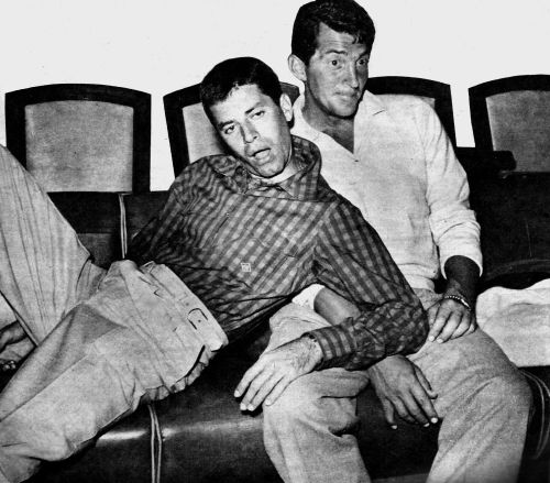 classickat: Dean Martin and Jerry Lewis after their bowling game together, 1955. These two!! classic