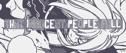 In order to save the world, and all the living people within it, Lucy Heartfilia must fall…