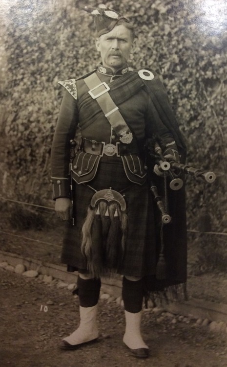 Unknown soldier / member of 1/5 Seaforth. Bedford, France.