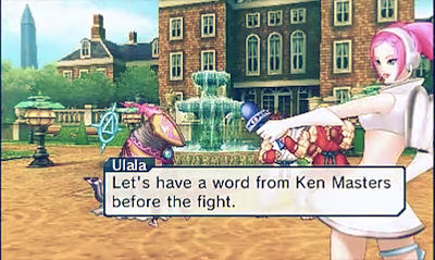 spectrumrays:  Knocking on the fourth wall with Ulala.