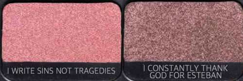trippingeyes:  if panic! at the disco albums were eyeshadow → a fever you can’t sweat out
