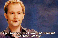 gilgalads:LOTR extras→ Billy Boyd & Orlando Bloom on meeting each other for the first time