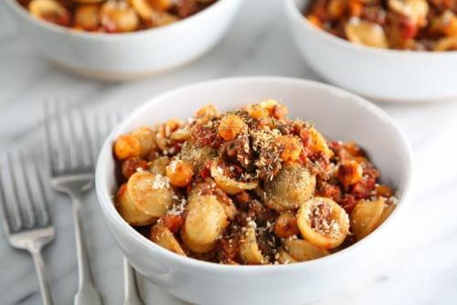 Za’atar elevates the flavor in the lamb ragout and the smoky harissa rounds the dish out. Za’atar La