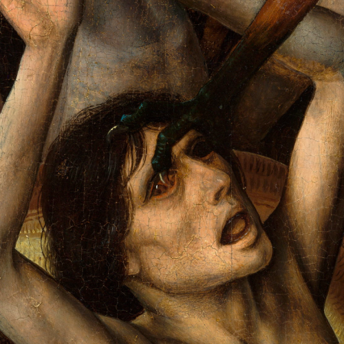 dirk bouts, the fall of the damned, c. 1468