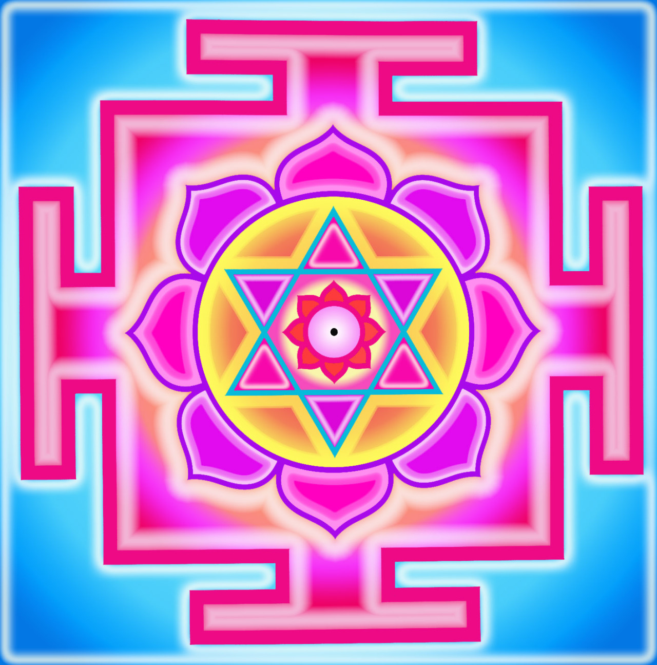 noise-vs-signal:  Yantras for the “Mahavidyas” (”Great Wisdom”) Goddesses.