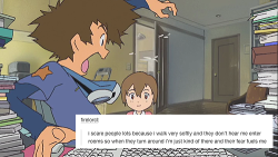 ahiddenpath:tameila:Digimon + tumblr posts (1/?)this version: Our War Game!Who the heck blessed me with this dork!