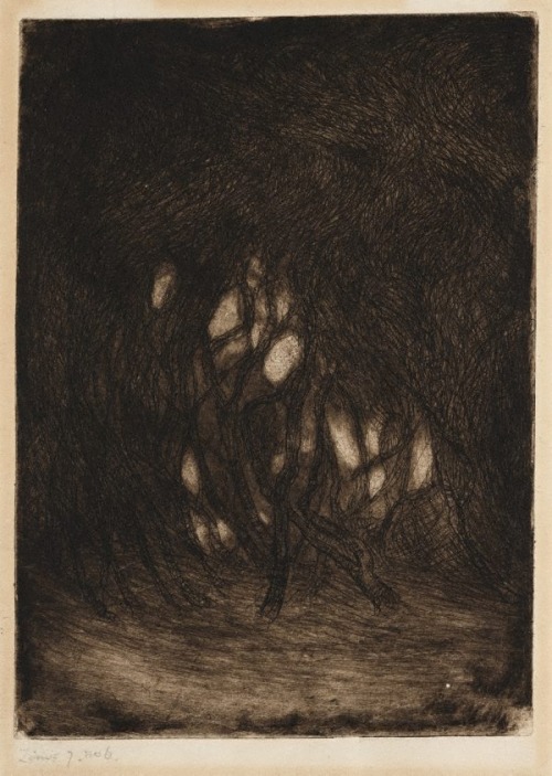 gilgai: Jessie Traill, Ti-tree frieze, 1910 (AGNSW 3421.a-c)