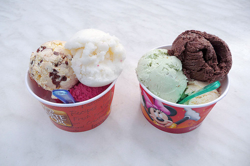 cinnahearts:  Ice Cream from Fantasia Gelati (by Disney Dan)     