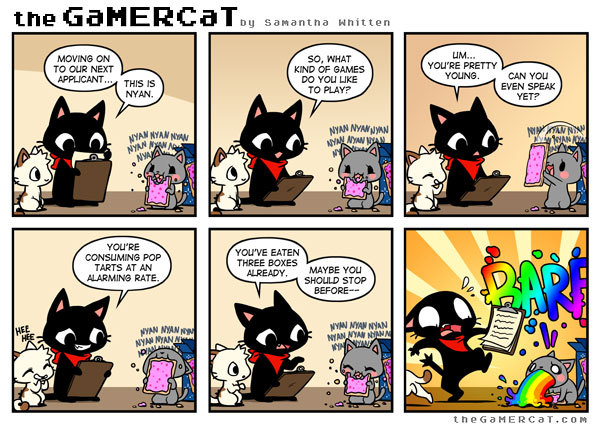 The GaMERCaT — Read the next comic on Tapastic!