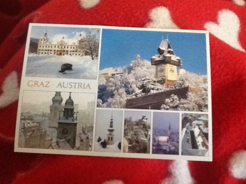 estoniangirl94:I just got my Christmas card this morning all the way from Austria, thank you so mu