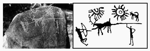 worldhistoryfacts: This may be the oldest known drawing of a supernova, found in the disputed Kashmi