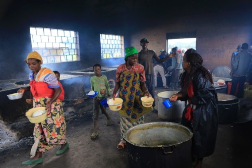 Congolese refugees in the Nyakabande refugees transit camp in Kisoro, Uganda | November 9, 2013 Phot