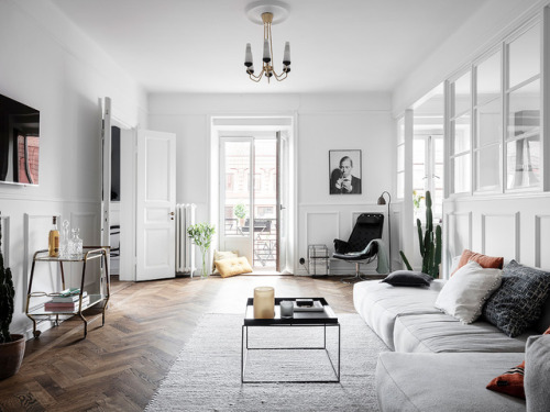 gravityhome:Scandinavian apartment | photos by Anders Bergstedt | same home, different decor hereFol