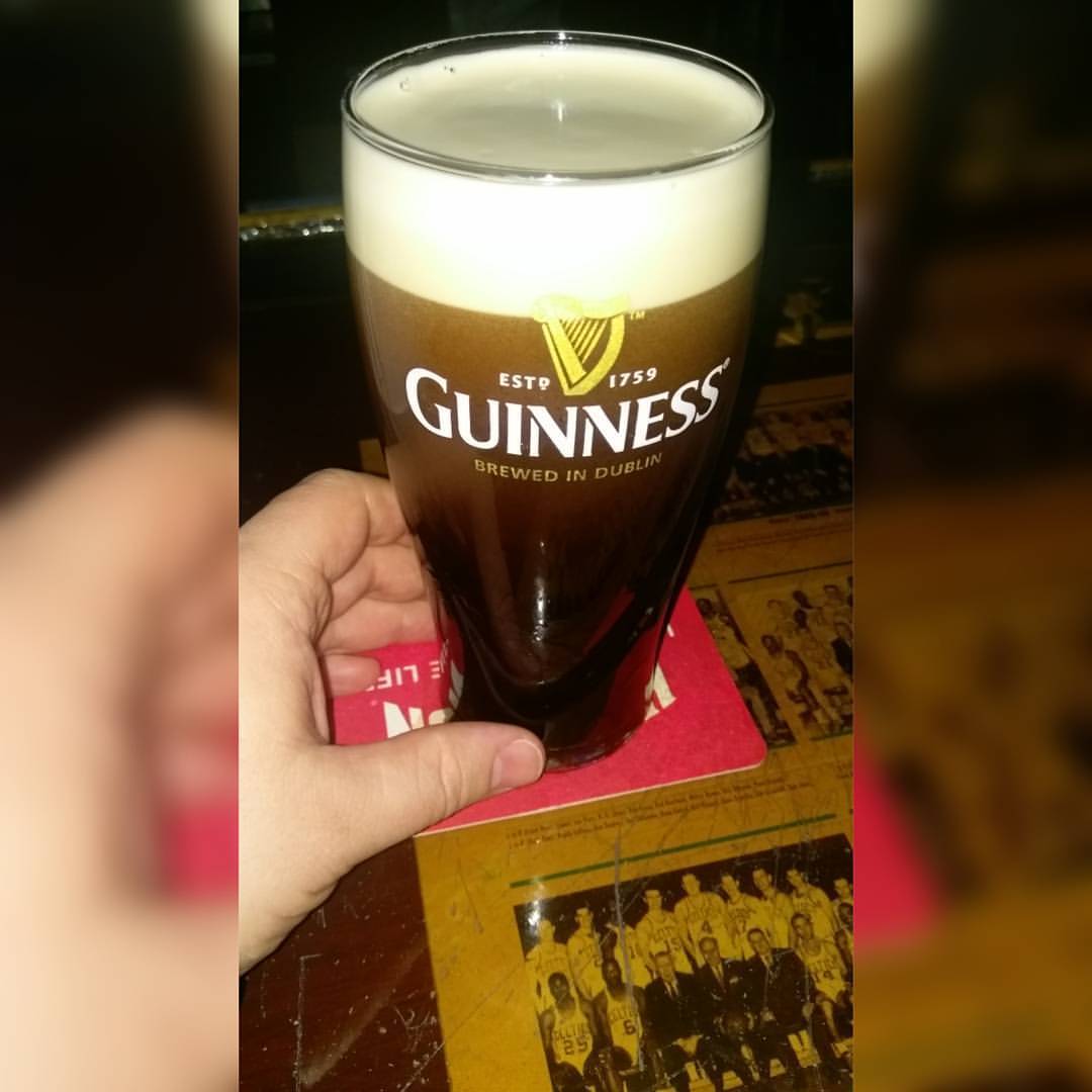 Gatta have atleast one on St. Patrick&rsquo;s Day!! 🍀🍺💚 #beer #guinness