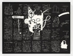 nobrashfestivity:  Jean-Michel Basquiat Untitled,