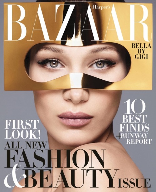 worldsmoda: Bella Hadid for HARPER’S BAZAAR US, June/July 2018. By Sølve Sundsbø