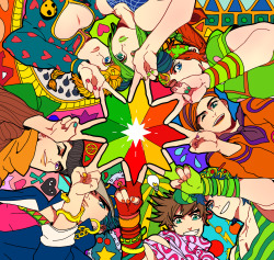 bibibibibibiibi:  给2015年1月广州JOJO ONLY 的门票特典图www