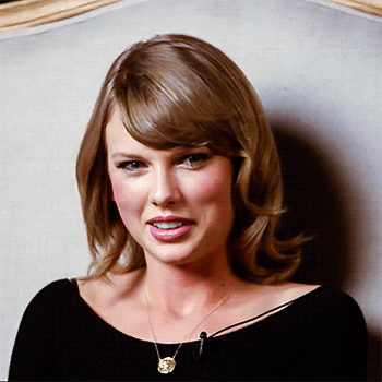lov-eswift:Taylor’s reaction to listening to herself on recording is so adorable 