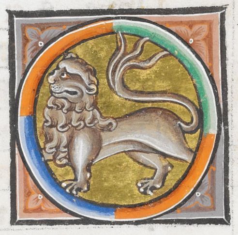 Symbols representing the Zodiac from The York PsalterFolios 1-5, Origin; England 1260Add MS 54179, I