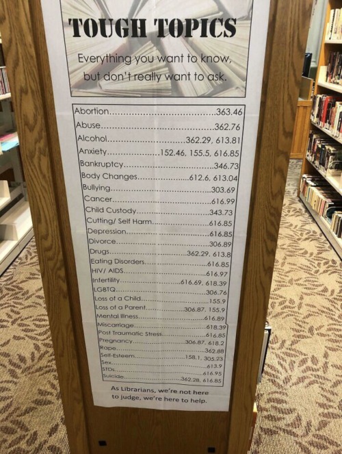 macrolit:What a thoughtful thing to do. Library