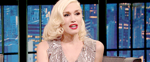 Gwen Stefani: Queen of adorable facial expressions （*´▽｀*）♡