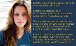 So You Want To Be Chaste? Ok.
