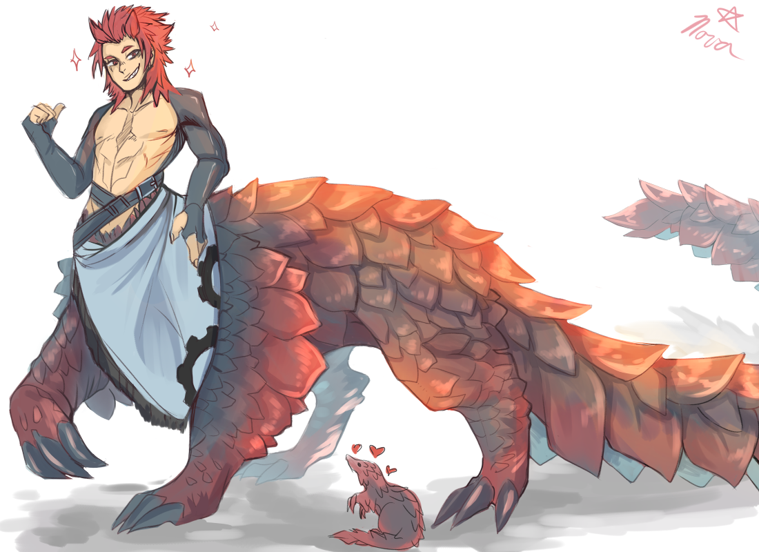 pulling-all-mighters: uuuuuuuuhhhhh Fantasy AU where they’re taurs! I have a Deku