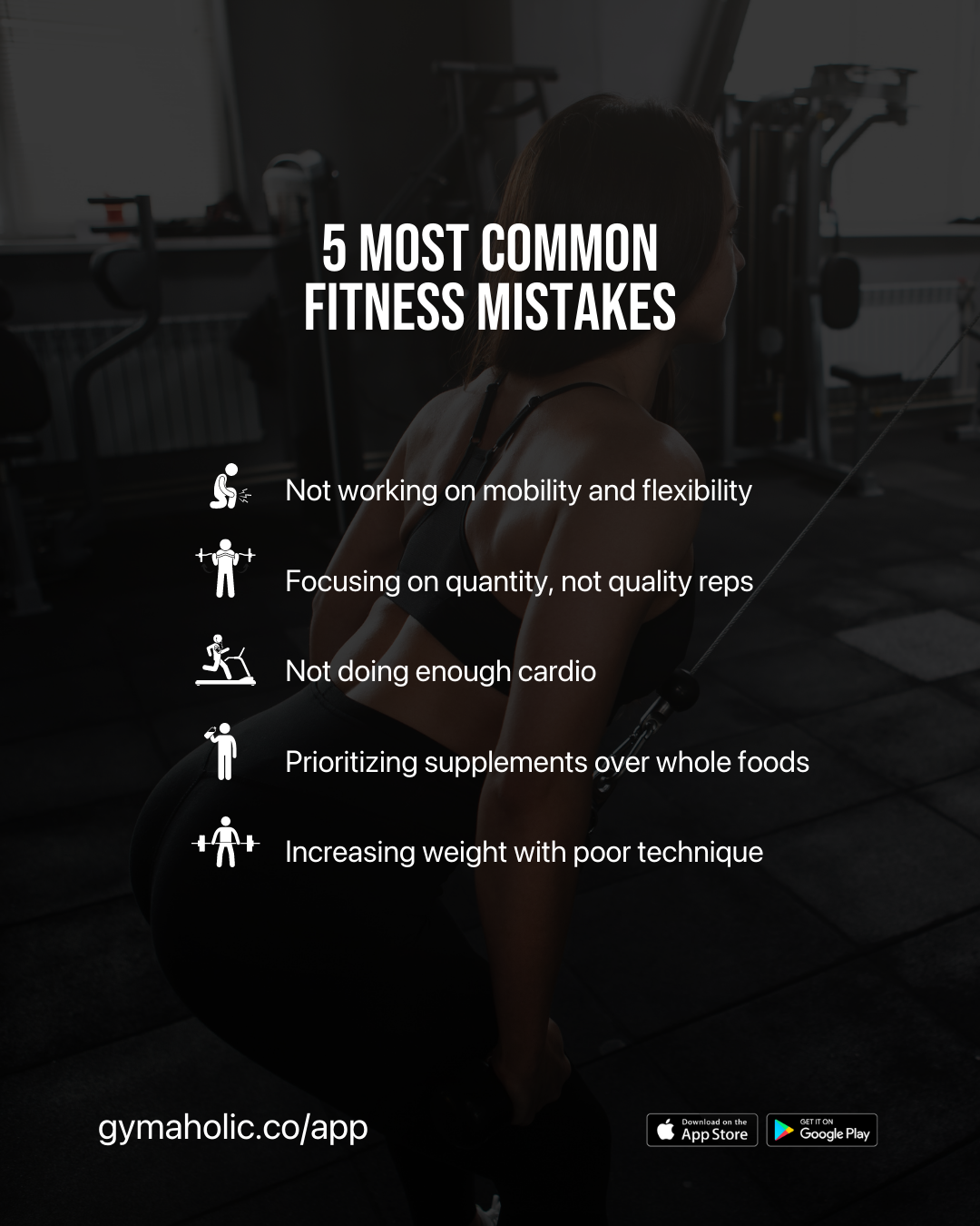 5 Most Common Fitness Mistakes