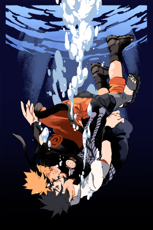 hellosailorsuits:Diver—I really love the Naruto OPs and EDs! I’m thinking of drawing something based