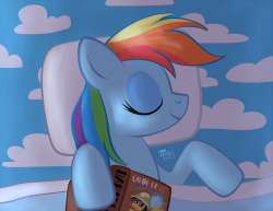 1trickpone:  Sleepy Pones: Rainbow Dash 