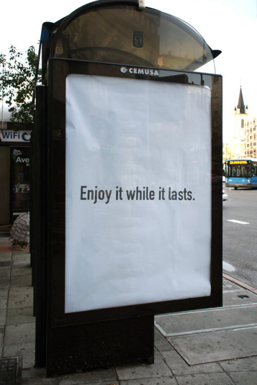 visual-poetry: MaSAT (madrid street advertising takeover)