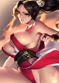 cian-yo:    Shiranui Mai, Ready for combat!!She