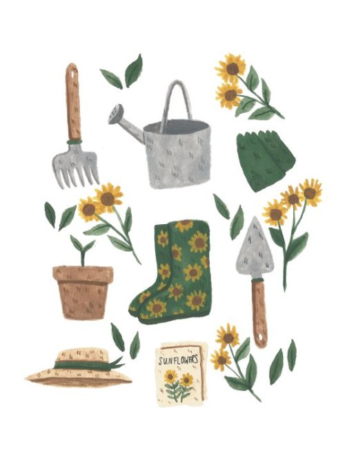 ash-elizabeth-art:Gardening essentialsshop | patreon | instagram | ko-fi