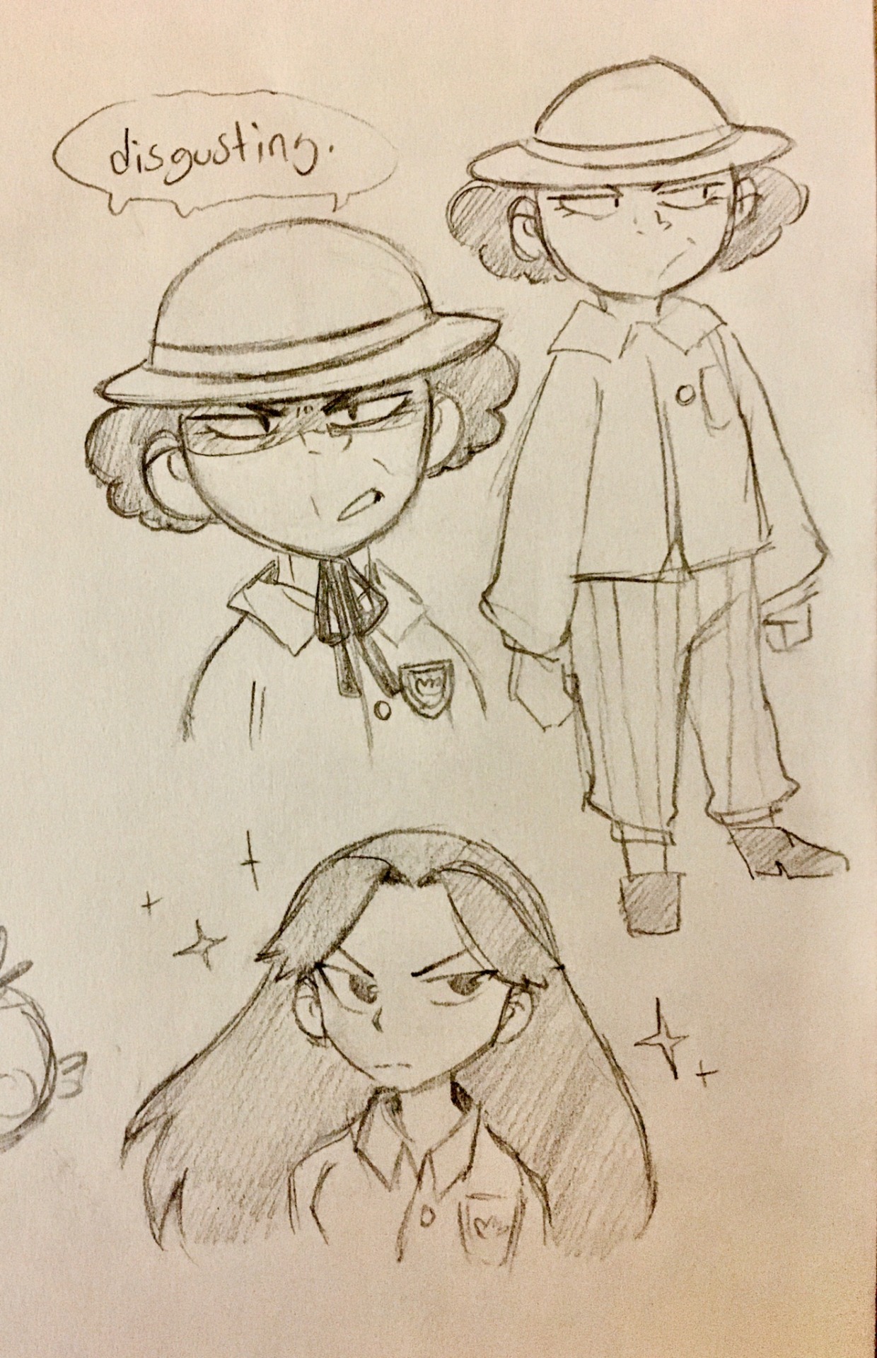 Sketchbook No. 1 — Chairman Jiang!!!! ✨✨👌 She's so awesome, and a...