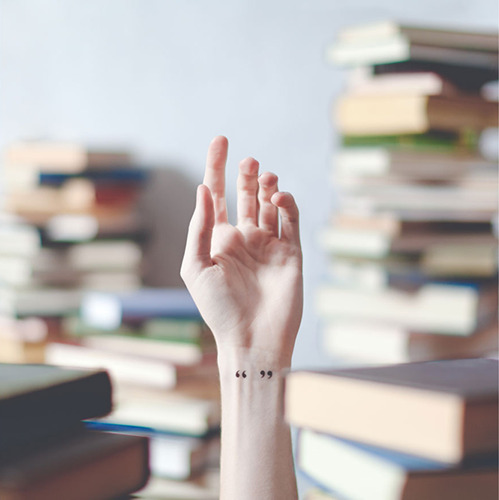 (via TO BE SHELVED: Tiny Tattoos With a Story)