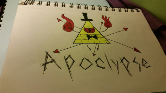 Gravity Falls â€” Bill Cipher Apocalypse Fan Art By...