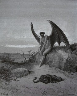 goryhorror:  “Lucifer” by: Gustave Doré