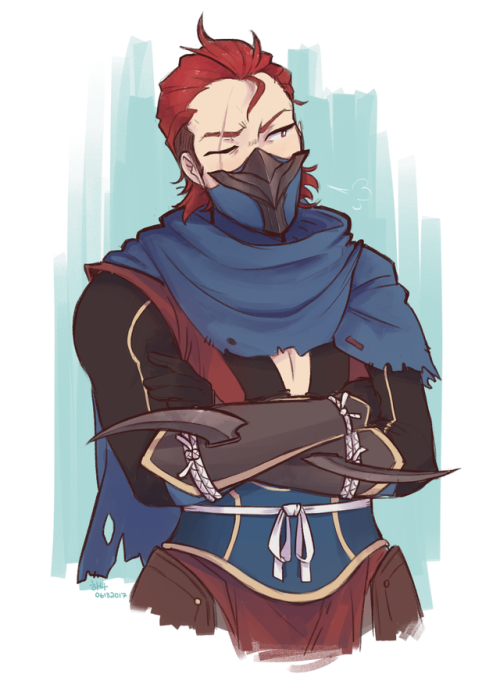 and saizo, commissioned by @ourlightsinvain !