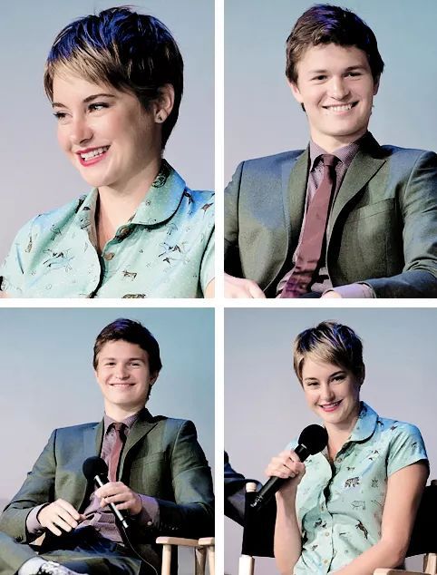 Shailene Woodley & Ansel Elgort Attend 'Meet The Filmmakers' At Apple Store Soho