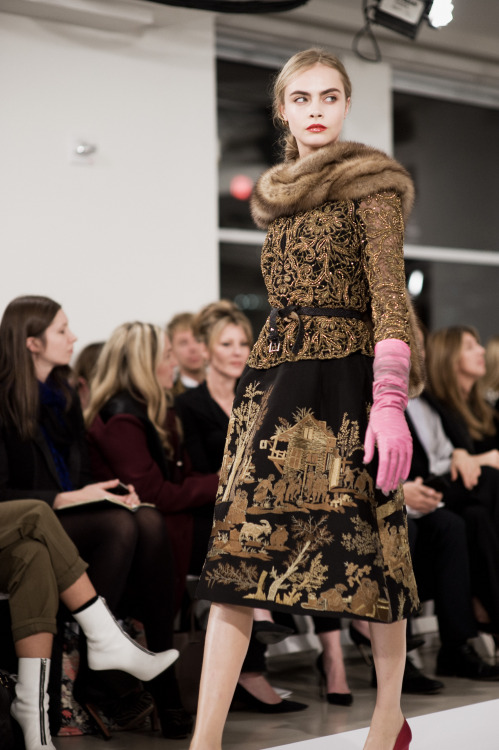 shawnbrackbill:Oscar de la Renta AW13 for Vogue © Shawn Brackbill 