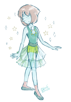 koizumi-marichan:  Crystal Gem Pearl fused