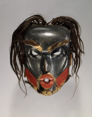 slam-african:Dzunukwa Mask, Kwakwaka'wakw (Kwakiutl), c.1870, Saint Louis Art Museum: Arts of Africa