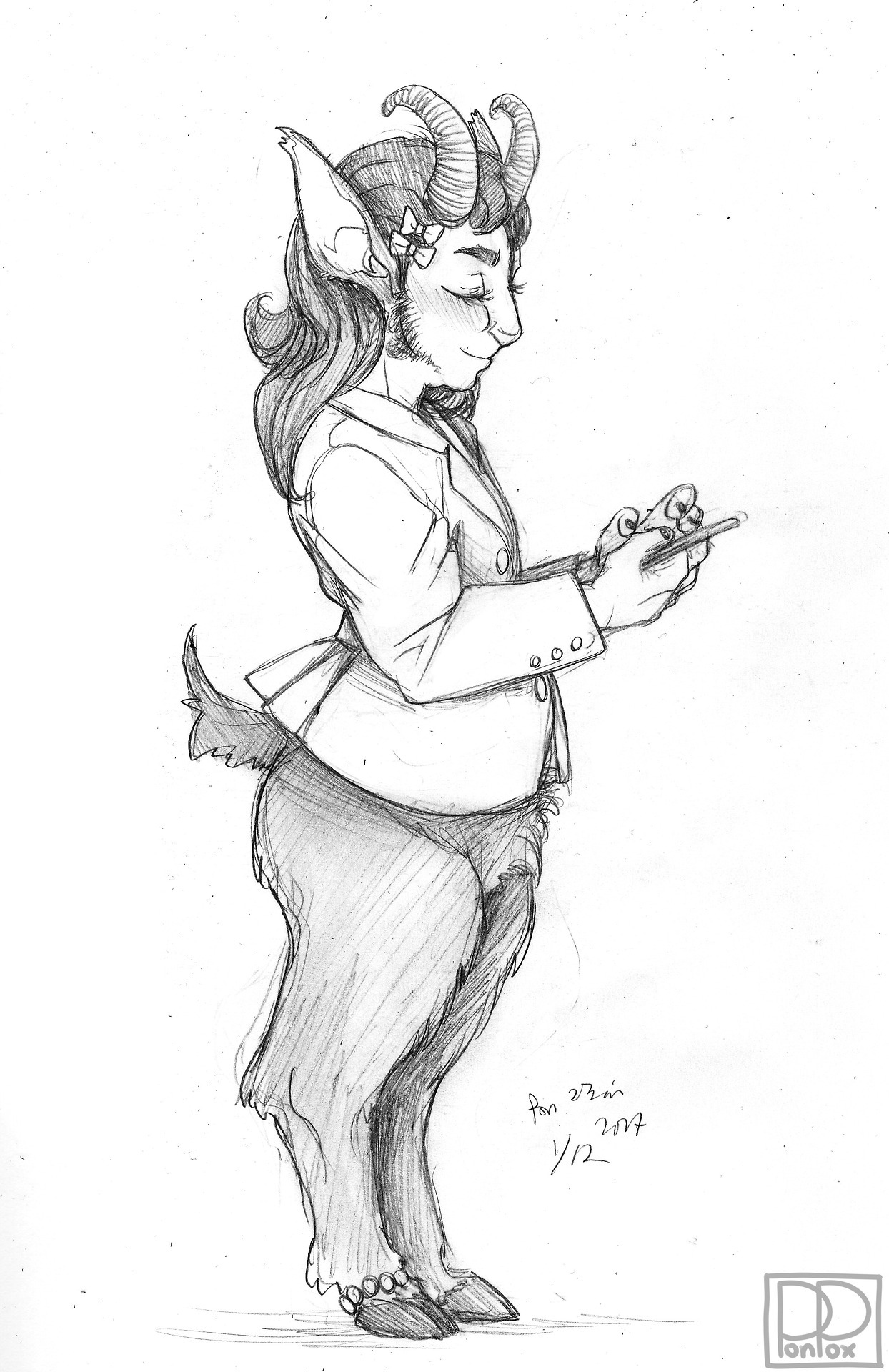 ponpox:It feels like forever since the last time I drew original characters. It felt