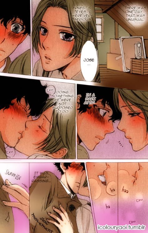 icolouryaoi:  Kamisama no Ude no Naka by Nekota Yonezou Coloured by icolouryaoi.tumblr 