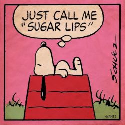 retrogasm:  Snoopy aka “Sugar Lips”