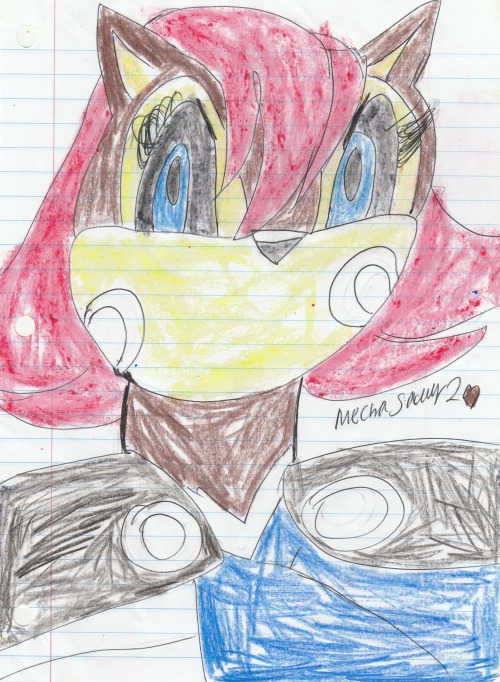 Fem Sonic Design Belongs To ARES From Twitter, Zeta RO 2 Is From Sonic Hentai Fan Manga And If You Know